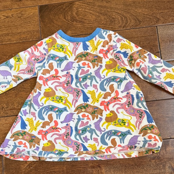 Mini Boden Multicolor Animal Print Shirt - Picture 3 of 4